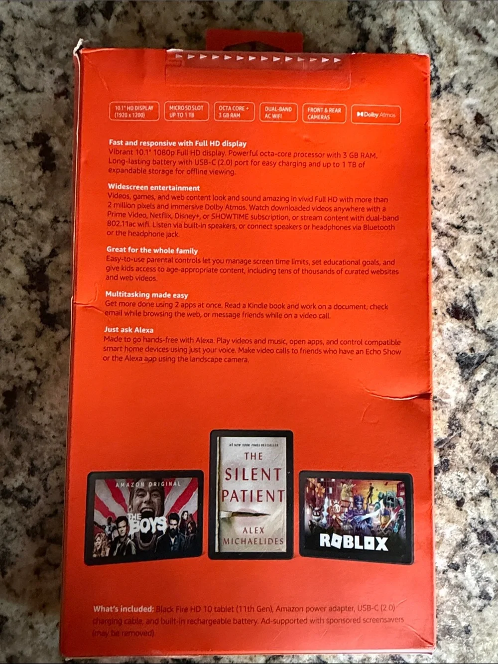 Amazon Fire HD 10 Tablet - 32GB NEW